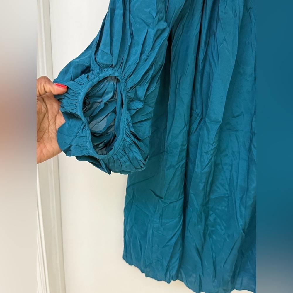Trina Turk Vibrant Teal Garment Size M - Picture 4 of 5